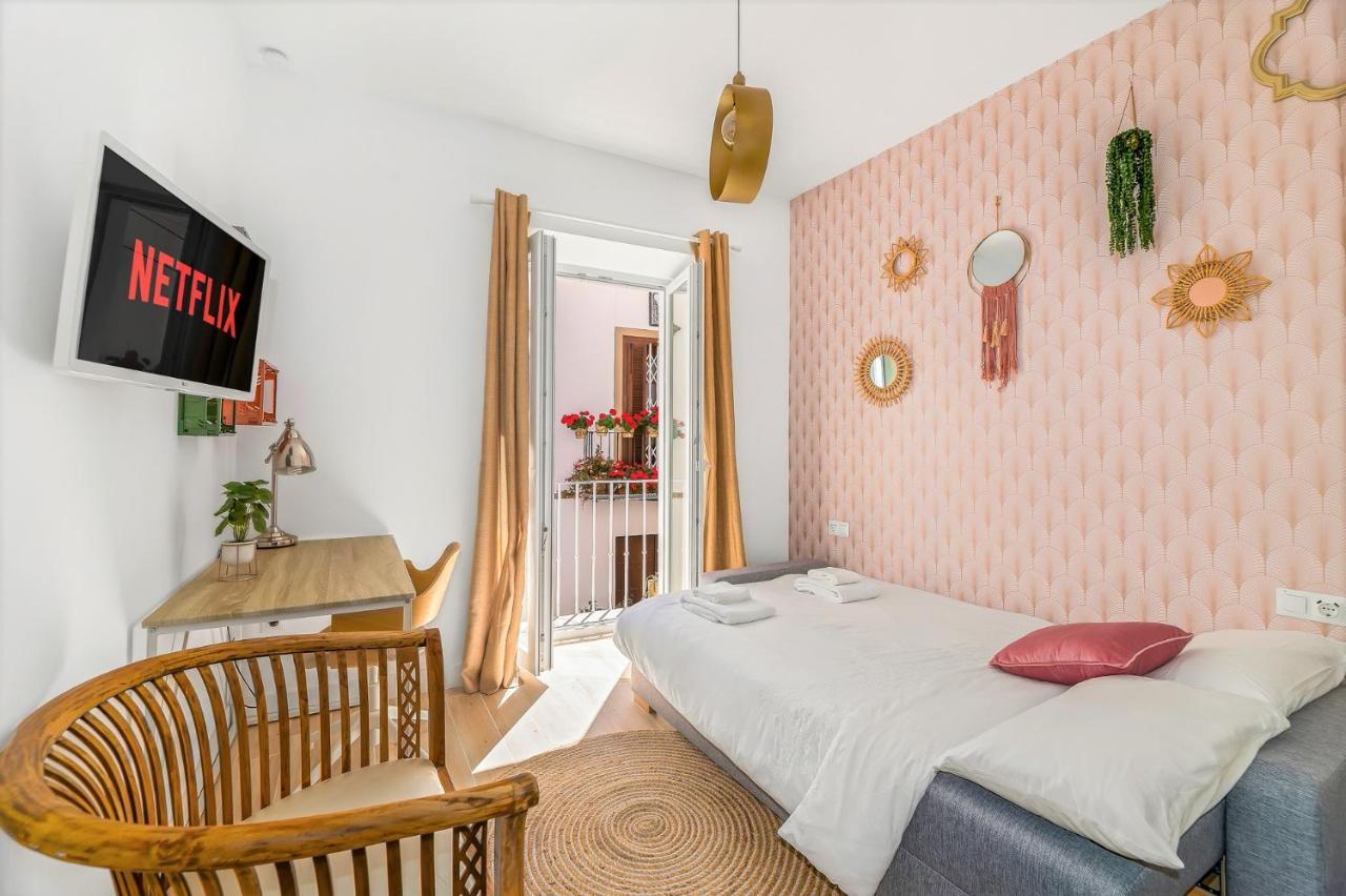 Urban Rose , Superb Private House In Historical Center, With Sunny Rooftop Malaga Exterior photo
